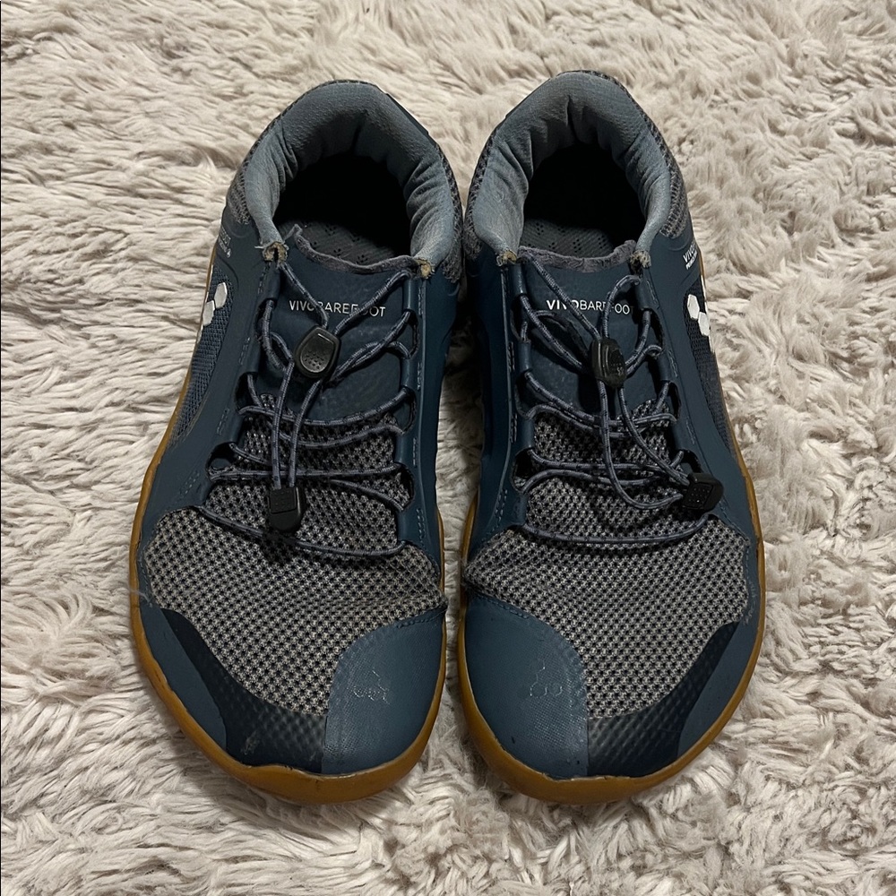 Vivo Barefoot Navy and Charcoal Shoes